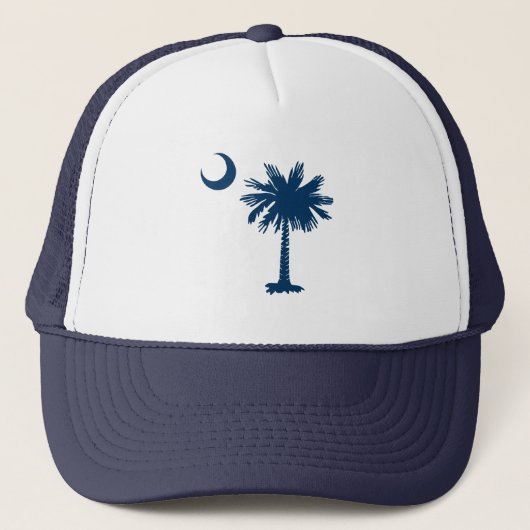 SC Palmetto & Crescent Truckerkappe (Vorderseite)