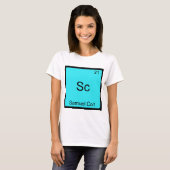 Sc - Samuel Colt Funny Chemistry Element Symbol T-Shirt (Vorne ganz)