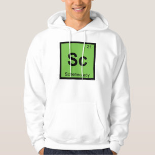 Sc - Schenectady New York Chemie-Stadtsymbol Hoodie