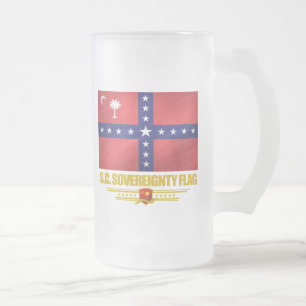 Sc-Souveränitäts-Flagge Mattglas Bierglas