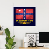 SC Souveränitätsflagge Poster (Heimbüro)
