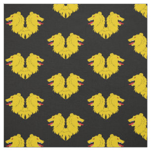 SCA Adiantum Populace Abzeichen Fabric Stoff