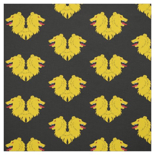 SCA Adiantum Populace Abzeichen Fabric Stoff (Muster)