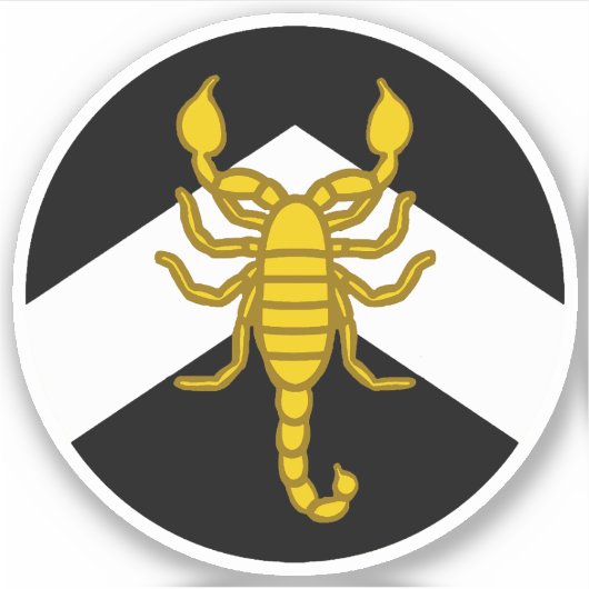 SCA al-Barran Vinyl Sticker (Vorderseite)