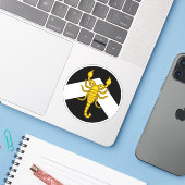 SCA al-Barran Vinyl Sticker (Laptop mit iPhone)