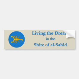 SCA al-Sahid Bumper Sticker Autoaufkleber
