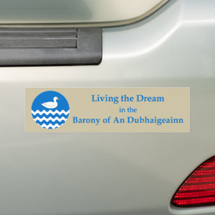 SCA An Dubhaigeainn-Aufkleber Autoaufkleber