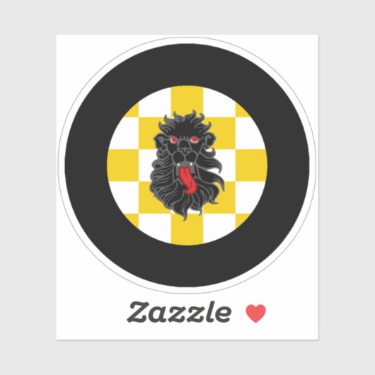 SCA An Tir Vinyl Sticker (Blatt)