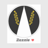 SCA Andelcrag Vinyl Sticker (Blatt)