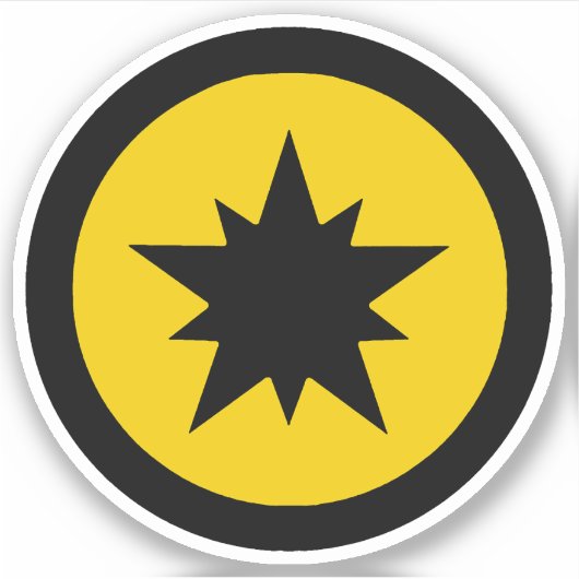 SCA Ansteorra Vinyl Sticker (Vorderseite)