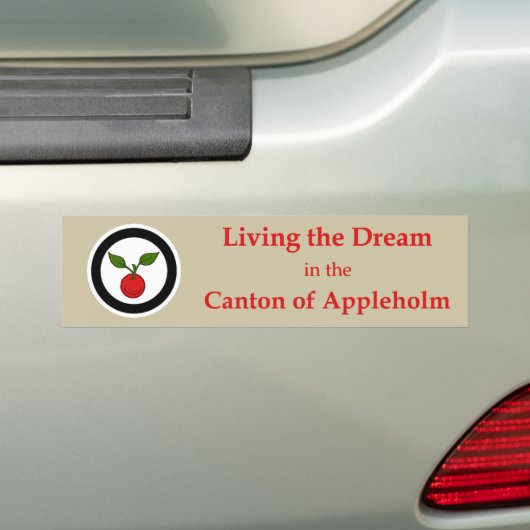 SCA Appleholm-Aufkleber Autoaufkleber (Auf Auto)