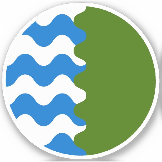 SCA Aquaterra Vinyl Sticker (Vorderseite)