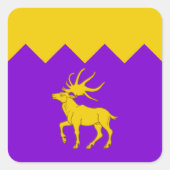 SCA Arch Hold Populace Abzeichen Square Sticker (Vorderseite)