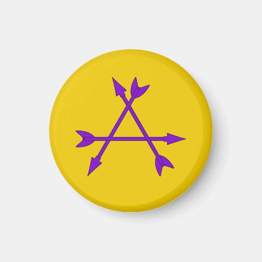 SCA Arrow Flug Magnet (Vorne)