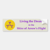 SCA Arrow's Flight Aufkleber Autoaufkleber (Vorne)