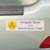 SCA Arrow's Flight Bumper Sticker Autoaufkleber (Auf Auto)