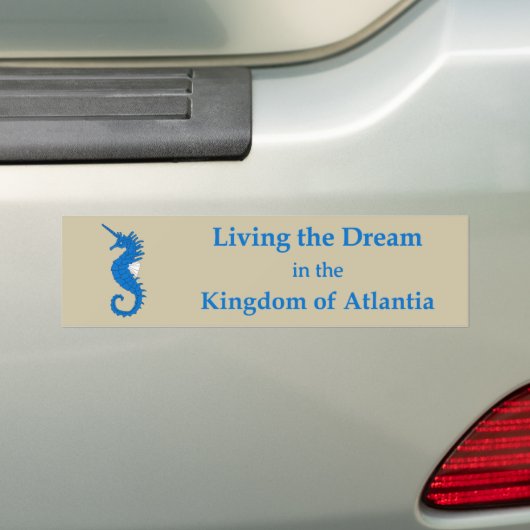 SCA Atlantia Bumper Sticker Autoaufkleber (Auf Auto)