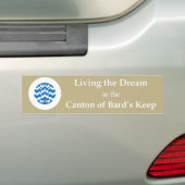 SCA Bard's Keep Bumper Sticker Autoaufkleber (Auf Auto)