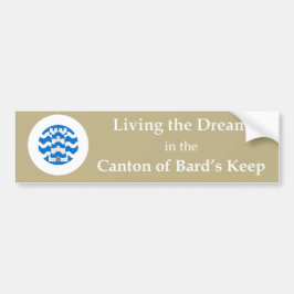 SCA Bard's Keep Bumper Sticker Autoaufkleber