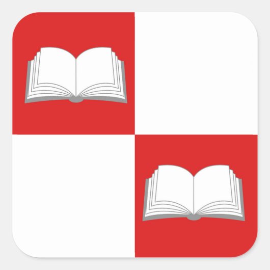 SCA Blaiddwyn Populace Abzeichen Quadratischer Aufkleber (Vorderseite)