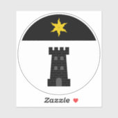 SCA Bordergate Vinyl Sticker (Blatt)