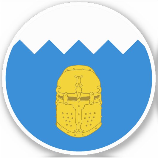 SCA Bronzelm Vinyl Sticker (Vorderseite)