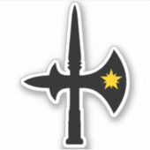 SCA Bryn Gwlad Custom-Cut Vinyl Sticker (Vorderseite)