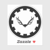 SCA Buckland Cross Vinyl Sticker (Blatt)