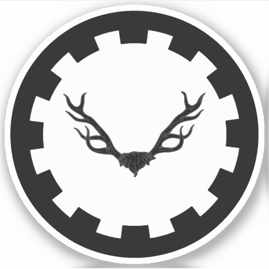 SCA Buckland Cross Vinyl Sticker (Vorderseite)