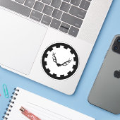 SCA Buckland Cross Vinyl Sticker (Laptop mit iPhone)