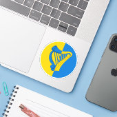 SCA Caer Galen Vinyl Sticker (Laptop mit iPhone)