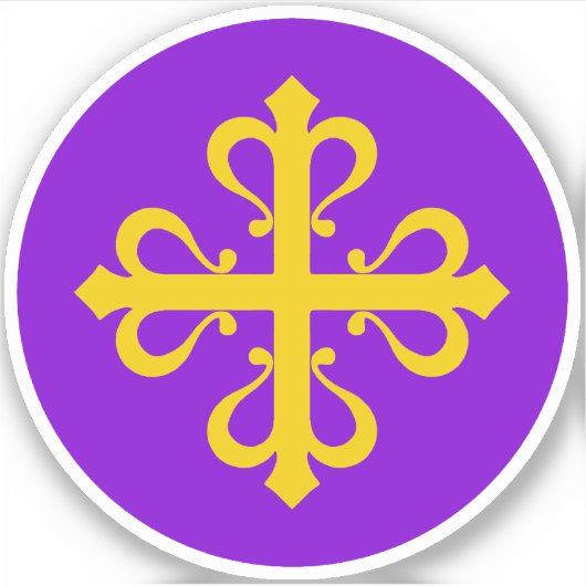 SCA Calontir Ensign Vinyl Sticker (Vorderseite)