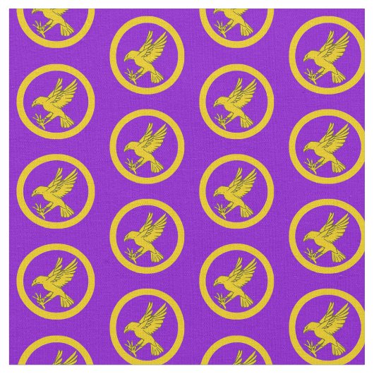SCA Calontir Populace Abzeichen Fabric Stoff (Nahaufnahme)