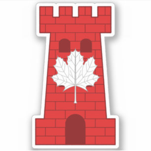 SCA Castel Rouge Custom-Cut Vinyl Sticker