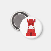 SCA Castel Rouge Magnet (Vorderseite/Rückseite)