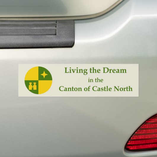 SCA Castle North Bumper Sticker Autoaufkleber (Auf Auto)
