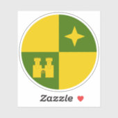 SCA Castle North Vinyl Sticker (Blatt)