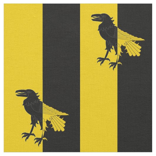SCA Champcorbeau Populace Abzeichen Fabric Stoff (Nahaufnahme)