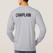 SCA Chaplain Langärmeliger T - Shirt (Rückseite)