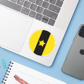 SCA Chemin Noir Vinyl Sticker (Laptop mit iPhone)