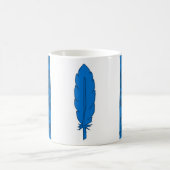 SCA Clan Blue Feather Coffee Tasse (Mittel)