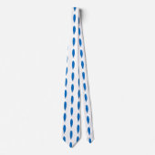 SCA Clan Blue Feather Krawatte (Vorderseite)