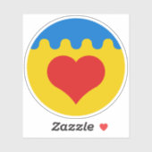 SCA Coeur du Val Vinyl Sticker (Blatt)