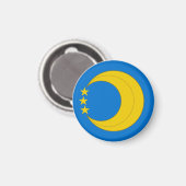 SCA Crescent Moon Magnet (Vorderseite/Rückseite)