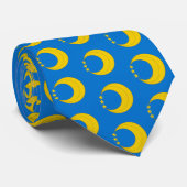 SCA Crescent Moon Populace Abzeichen Krawatte (Gerollt)