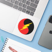 SCA Dark Horde Vinyl Sticker (Laptop mit iPhone)