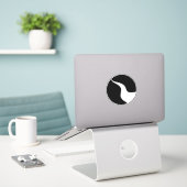 SCA Dark River Vinyl Sticker (Laptop auf Schreibtisch)