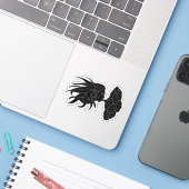 SCA Darton Vinyl Sticker (Laptop mit iPhone)