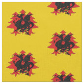 SCA Drachenwald Dragon Abzeichen Fabric Stoff (Nahaufnahme)