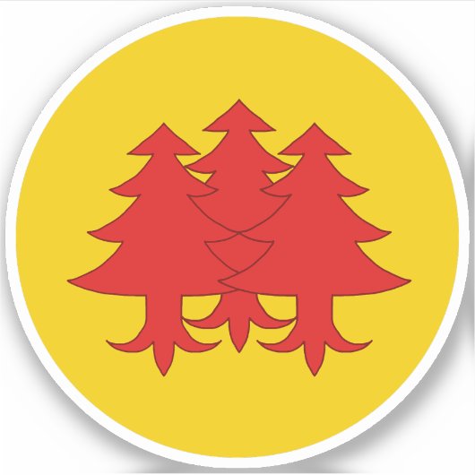 SCA Drachenwald Vinyl Sticker (Vorderseite)